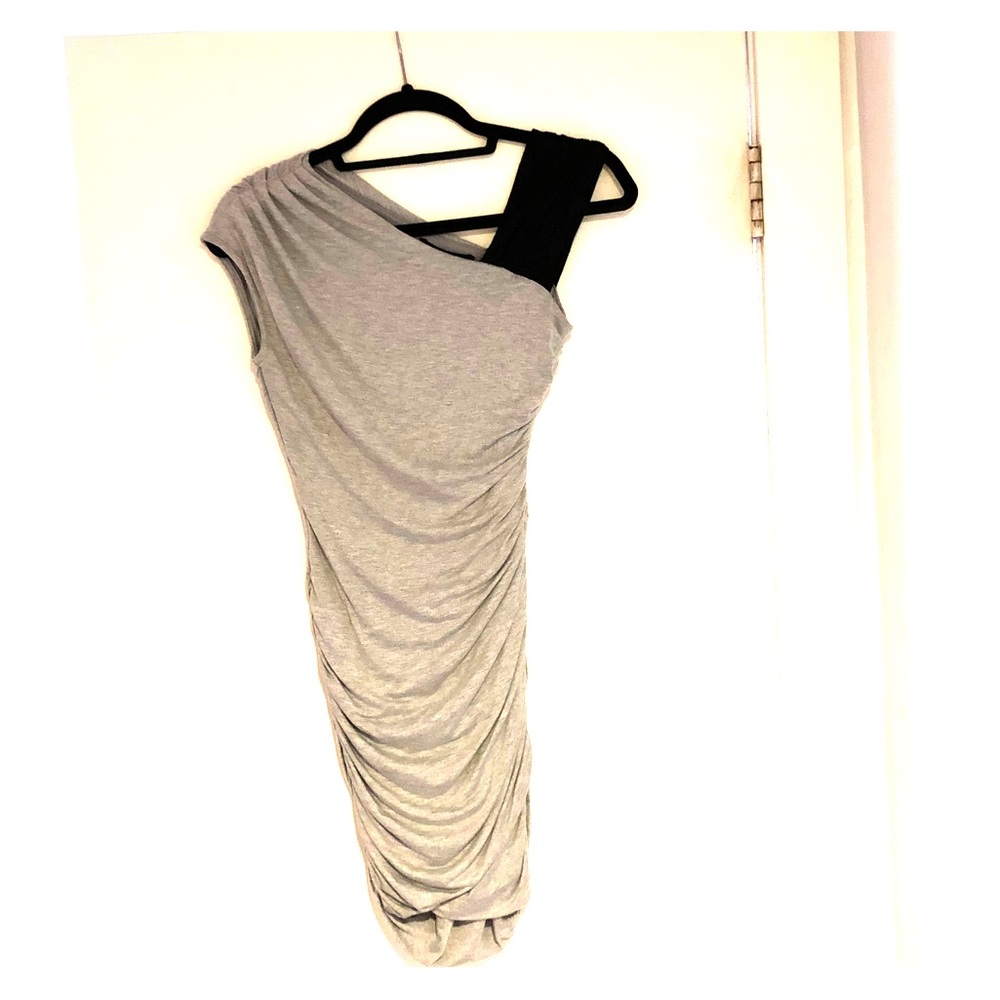 Gray Mini Dress